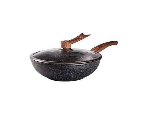 Schwarzer Wok Nonstick